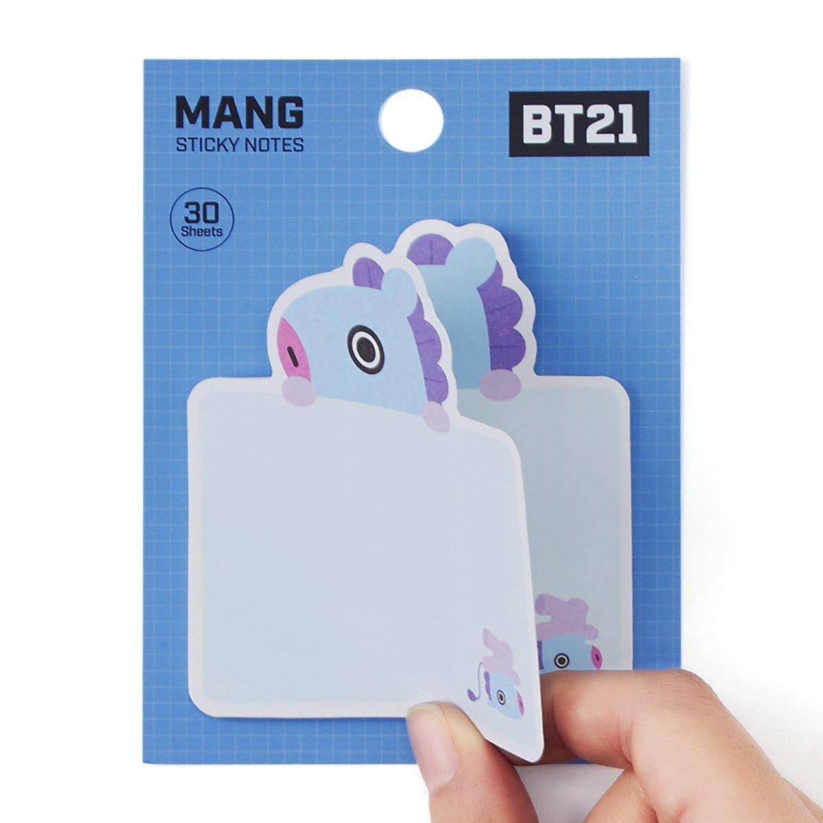 Giấy Note BT 21 BTS-Đầy đủ các thành viên