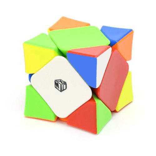 [Rubik Biến thể] QiYi Magnetic Skewb Wingy Rubik Black/ Stickerless