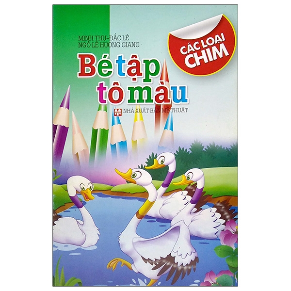 Fahasa - bé tập tô màu - các loại chim