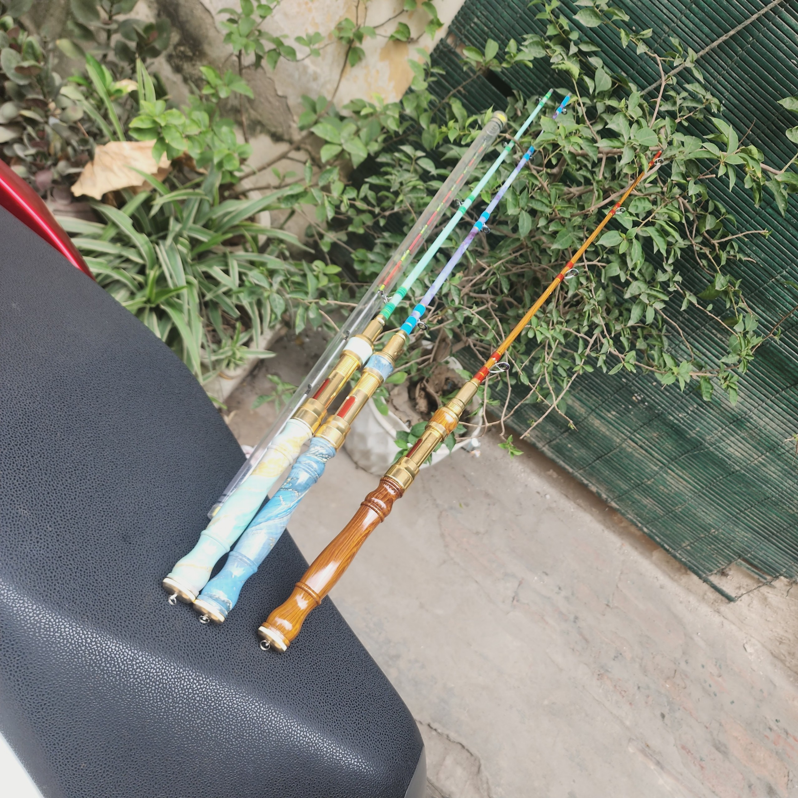 Ikada 2-Mode Fishing Rod 120cm - 15cm - Super Beautiful Colors - Super Soft - Holds Fish Very Strong
