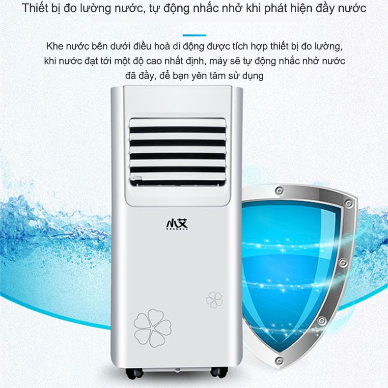 Máy lạnh di động 9000 BTU công dụng làm mát Tích hợp đa năng, tận hưởng trải nghiệm khác biệt Di chuyển tiện lợi, làm lạnh nhanh