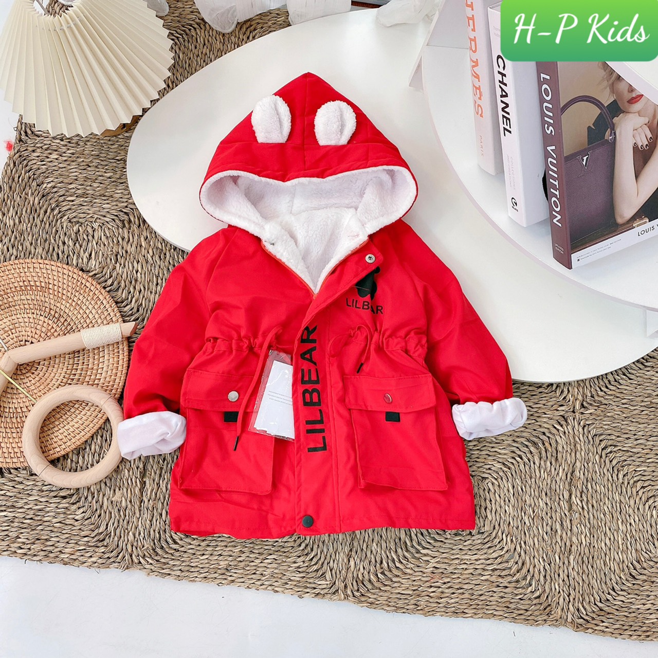 Áo Parka trẻ em/ Áo khoác mũ trẻ em
