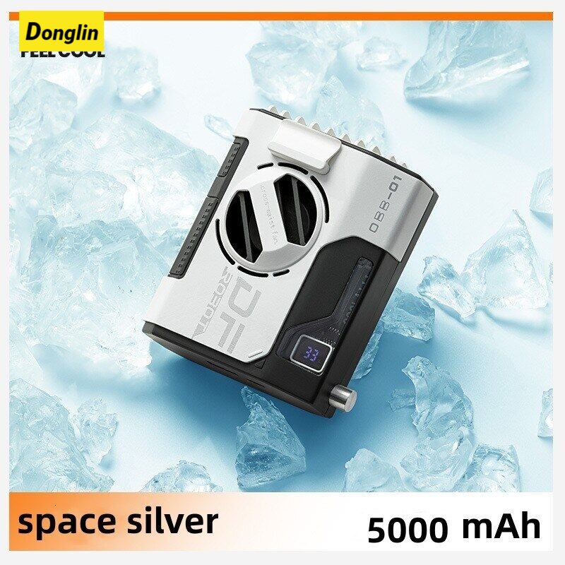 Donglin 10000mah quạt treo cổ/quạt eo siêu nhẹ usb quạt sạc mini dành cho khi đi cắm trại leo núi chạy thể thao