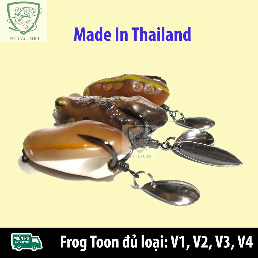 [Made in Thailand] Mồi Giả Nhái Hơi Frog Toon V1 V2 V3 V4 Chuyên câu lure cá lóc siêu nhạy - docauduli. Kích thước chính xác của sản phẩm này là: V1 - Giảm giá kịch sàn thanh lý hàng cuối năm - siêu sale hot hot