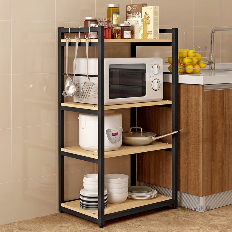 🌟[FREE SHIP] KLVS 02 - Kệ Lò Vi Sóng, Kệ Để Bếp Đa Năng ( 80x70x30) Có Ngăn Tủ - AZON TIME🌟