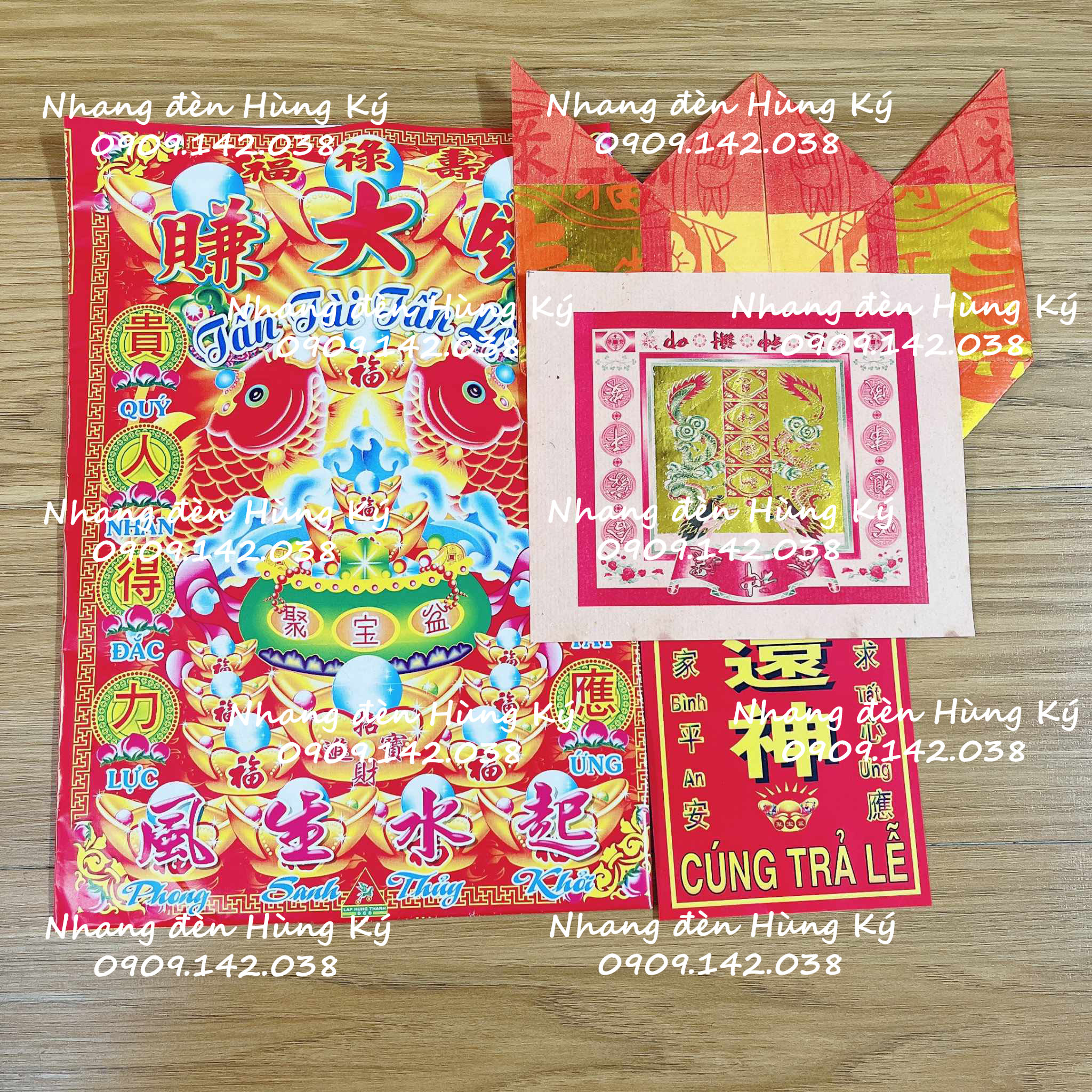 Bộ giấy cúng trả lễ