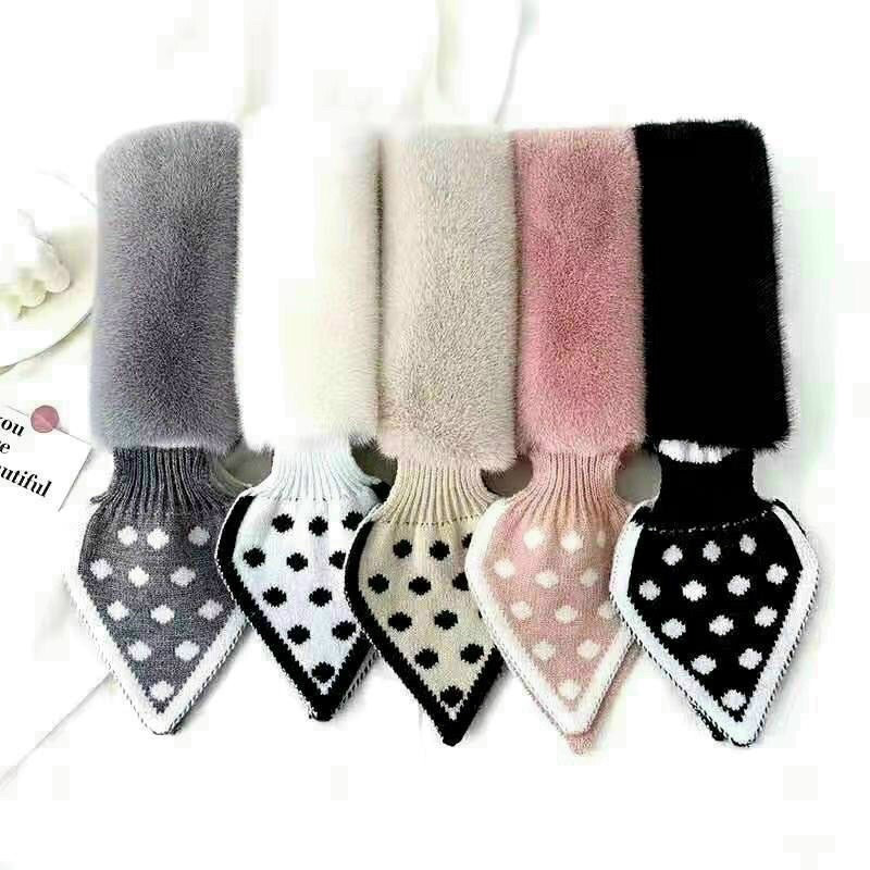 Khăn quàng cổ lông thỏ siêu ấm