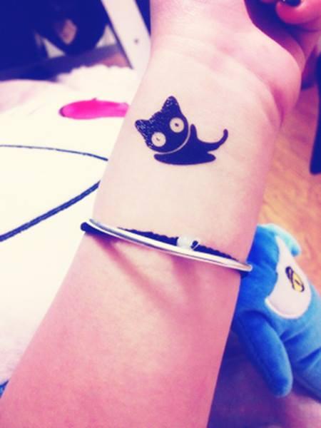 [HCM]Combo 6 tấm hình xăm dán mèo ngơ ngác 10x6cm- tặng bắp tay mini 10x20cm khi mua từ 2 combo trở lên