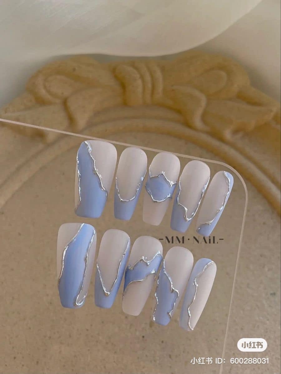 Nailbox (móng giả) thiết kế chất lượng kèm Keo (10 móng)