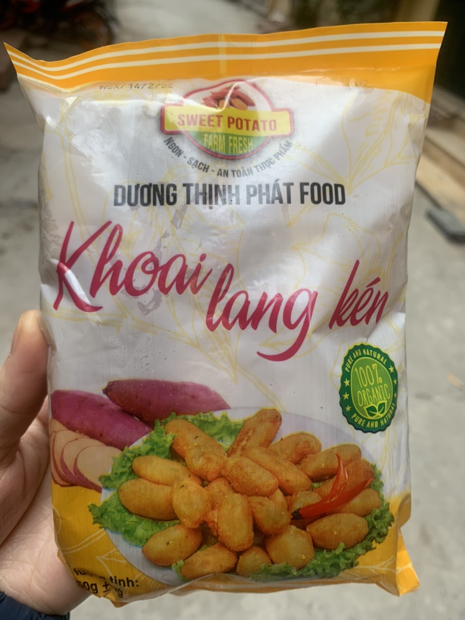 Khoai Lang Kén 250gr siêu ngon (Chọn Giao Hàng 2h giúp shop )