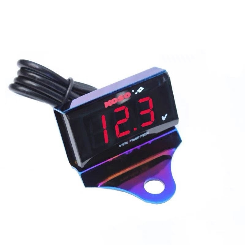 Pat Gắn Đồng Hồ Báo Volt Gắn Xe Máy [ 1 Chiếc ]
