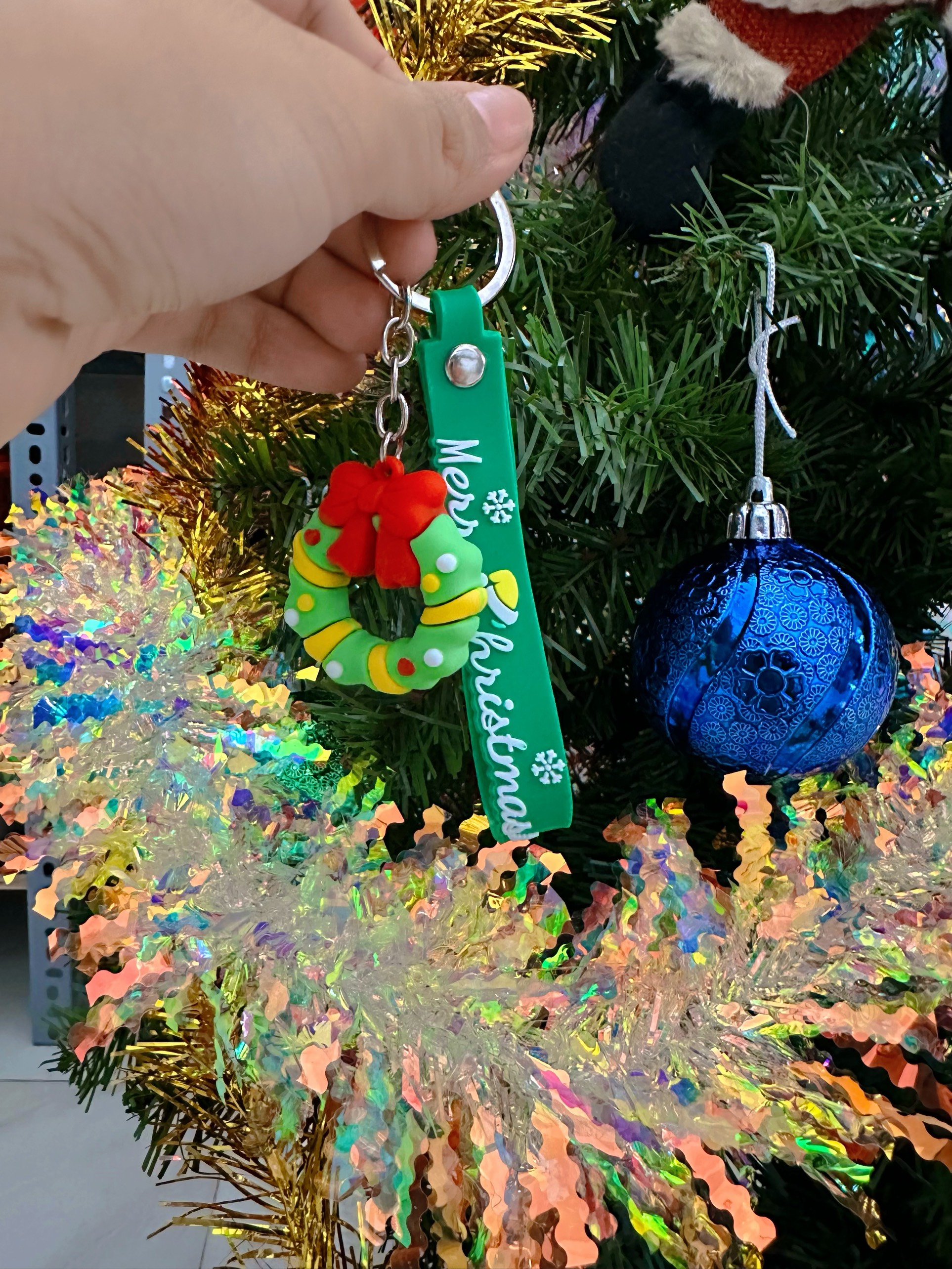 MÓC KHÓA NOEL,GIÁNG SINH 3D CAO CẤP