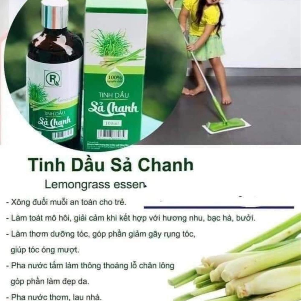 tinh dầu sả chanh xịn 100ml