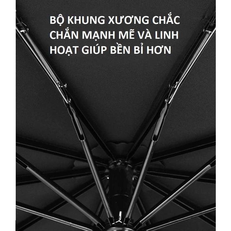 Ô che chống nắng tia uv 8 nan mở tự động chất lượng cao,ô cầm tay,ô che mưa họa tiết trơn chống tia UV bảo vệ da