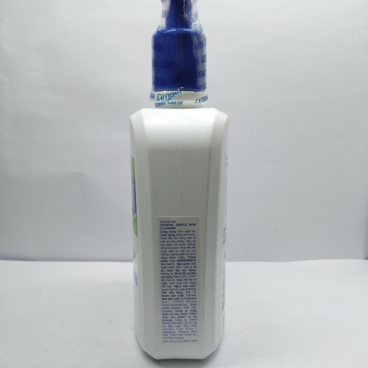 SỮA RỬA MẶT CETAPHIL - LỌ 500ml