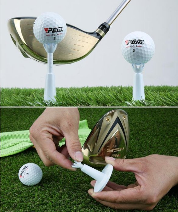TEE GOLF ĐIỀU CHỈNH CHIỀU CAO - PGM ADJUSTABLE HEIGHT SOFT RUBBER - QT019