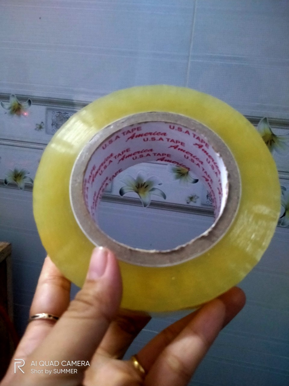 [HCM]Băng keo trong/đục 5F 100Ya - 1.2kg/cây (6 cuộn)[ GIAO HÀNG NHANH 4h HCM]