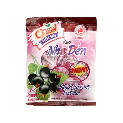 Kẹo mềm chew hải hà vị nho đen 105g