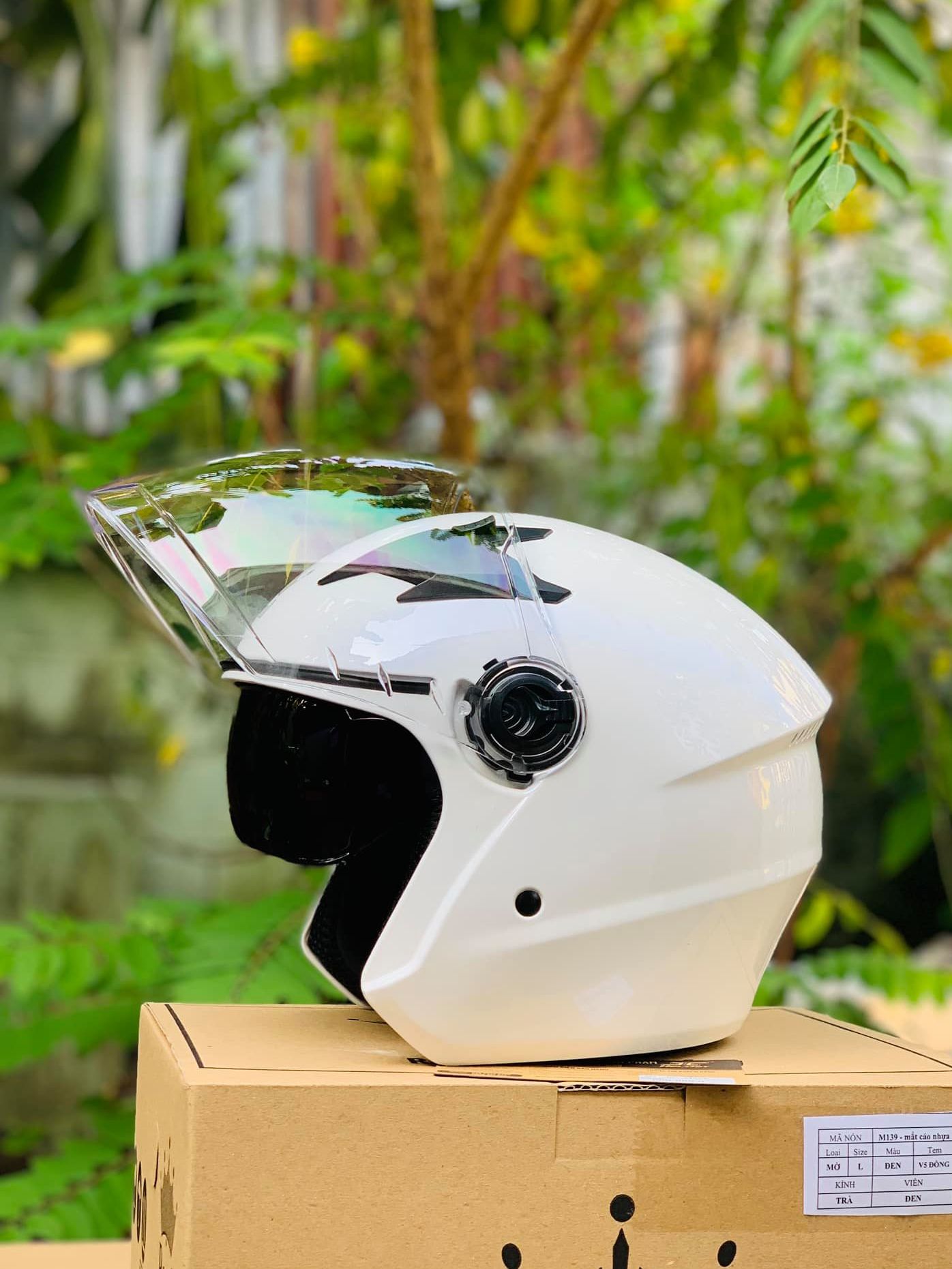 Mũ bảo hiểm royal m268 siêu phẩm 2 kính/bảo hành 12 tháng