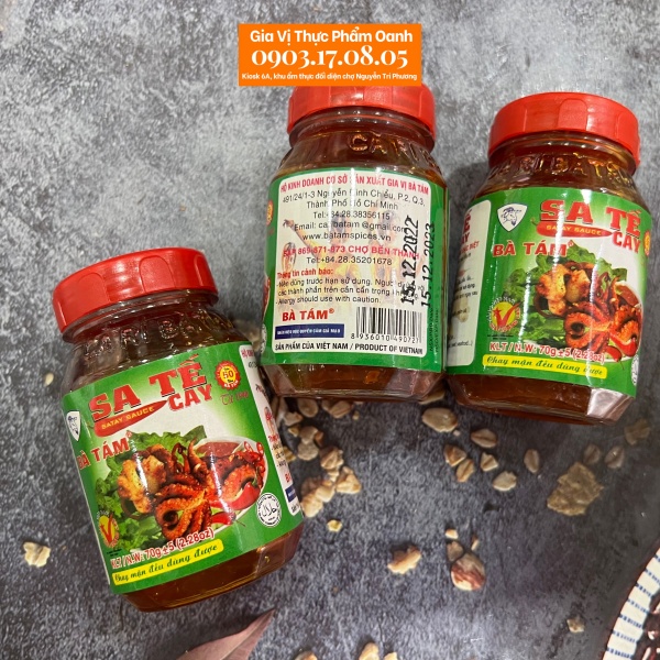 Satay 65gr(suitable for vegetarian)-Ba Tam Spices