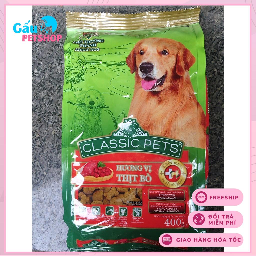Thức ăn hạt cho Chó lớn CLASSIC PETS - Vị Thịt Bò Nướng