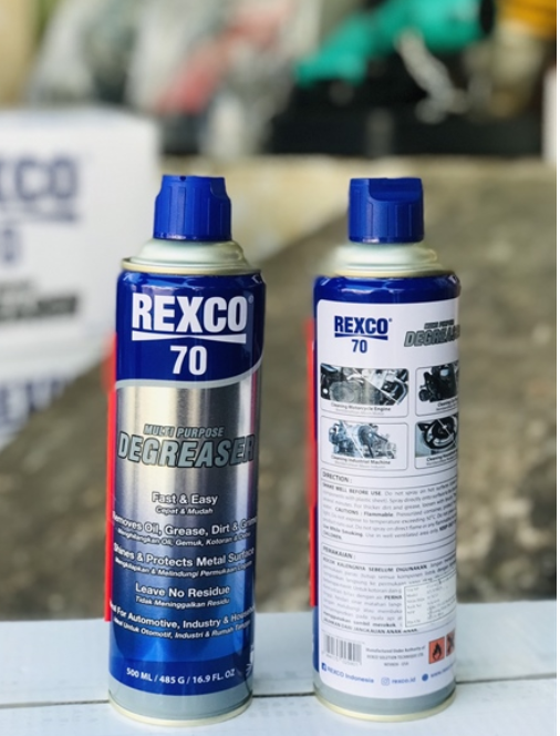 Dung dịch tẩy rửa dầu mỡ đa năng rexco 70 500ml/485g