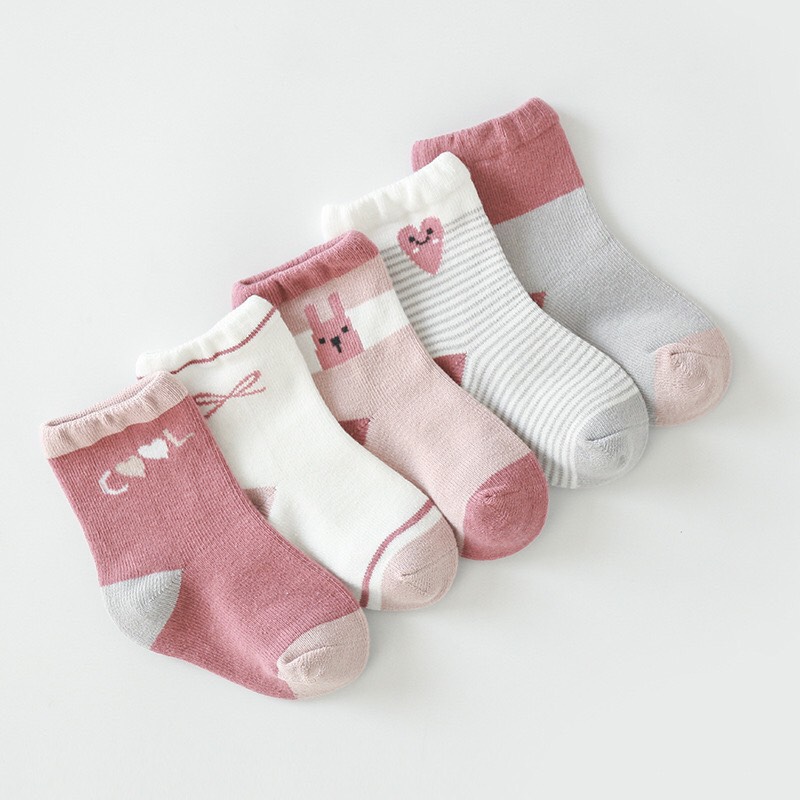 [Có sẵn] [Chính hãng] Set 5 đôi tất Nemo Hàn Quốc cho bé