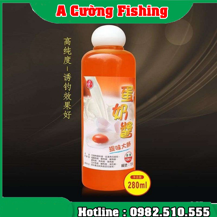 Tinh mùi trứng sữa Đại ca đại. tinh mùi câu cá siêu nhạy