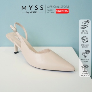 Giày nữ mũi nhọn khoét eo 5cm thời trang MYSS - CG163 thumbnail