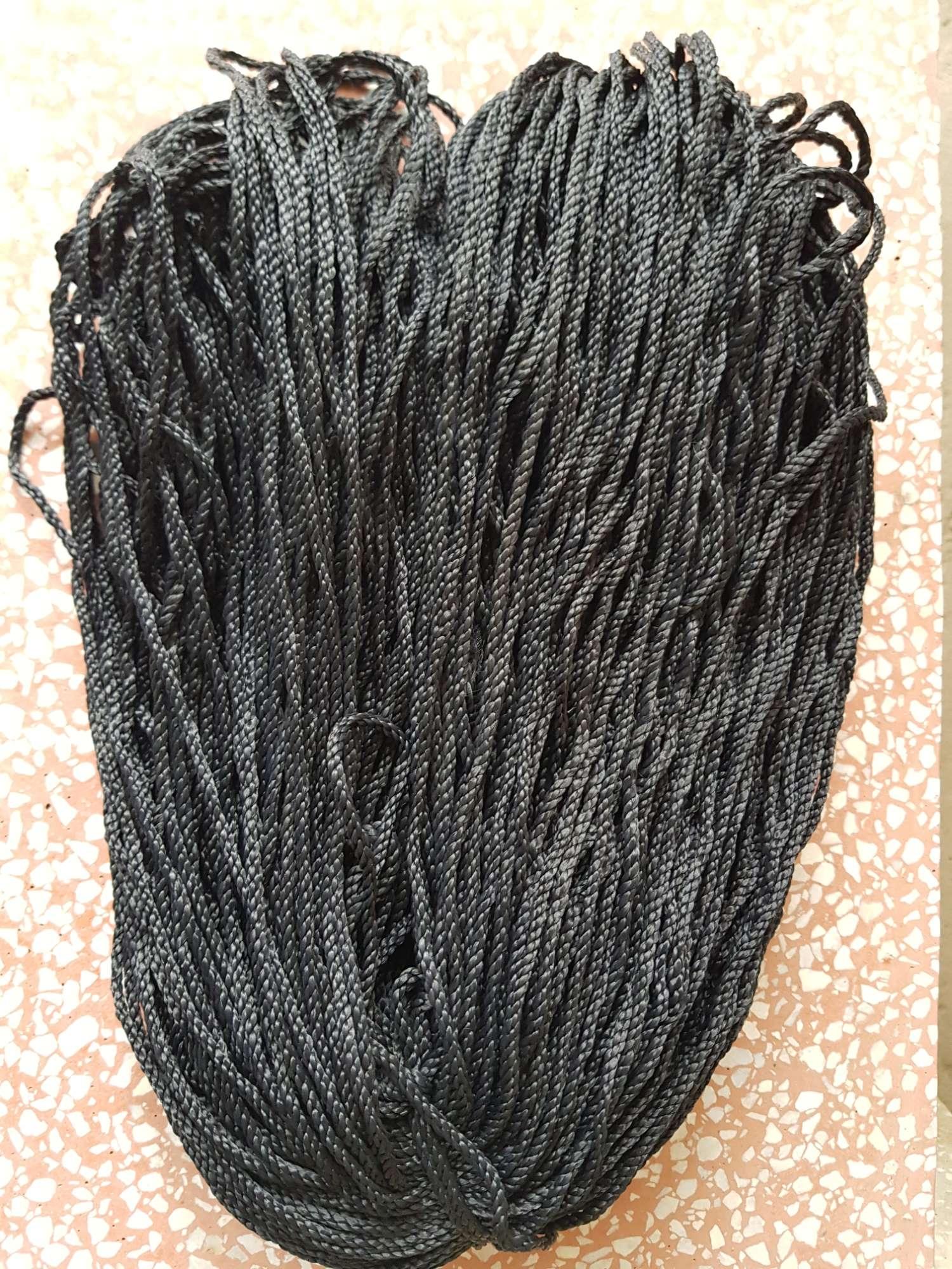 Dây dù đen 3mm- bó 1kg