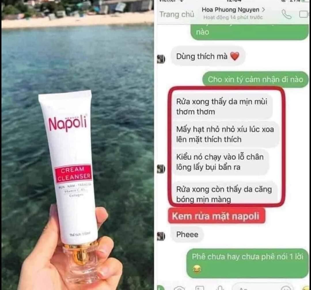 Sữa Rửa Mặt Napoli Hải Âu Việt (giá sỉ).