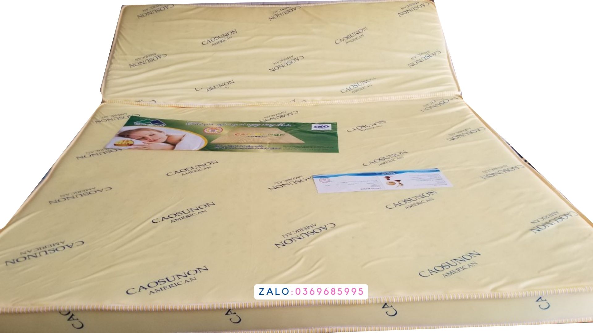 [HCM]Nệm cao su non GẤP 3 AMERYCAN (Big sale)(Giá tại công ty)1m6 x 2m x 10cm.TIỆN DỤNG-ÊM ÁI