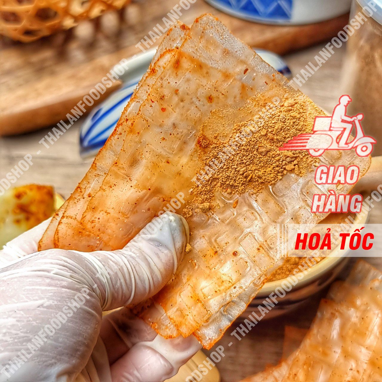 Muối Nhuyễn (Muối Trộn Bánh Tráng Xì Ke) Lon 500Gram