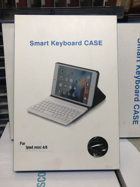 Bao Da Kiêm Bàn Phím Bluetooth Không Dây Hiệu Keyboard Case Cho Ipad Mini 4 / Mini 5