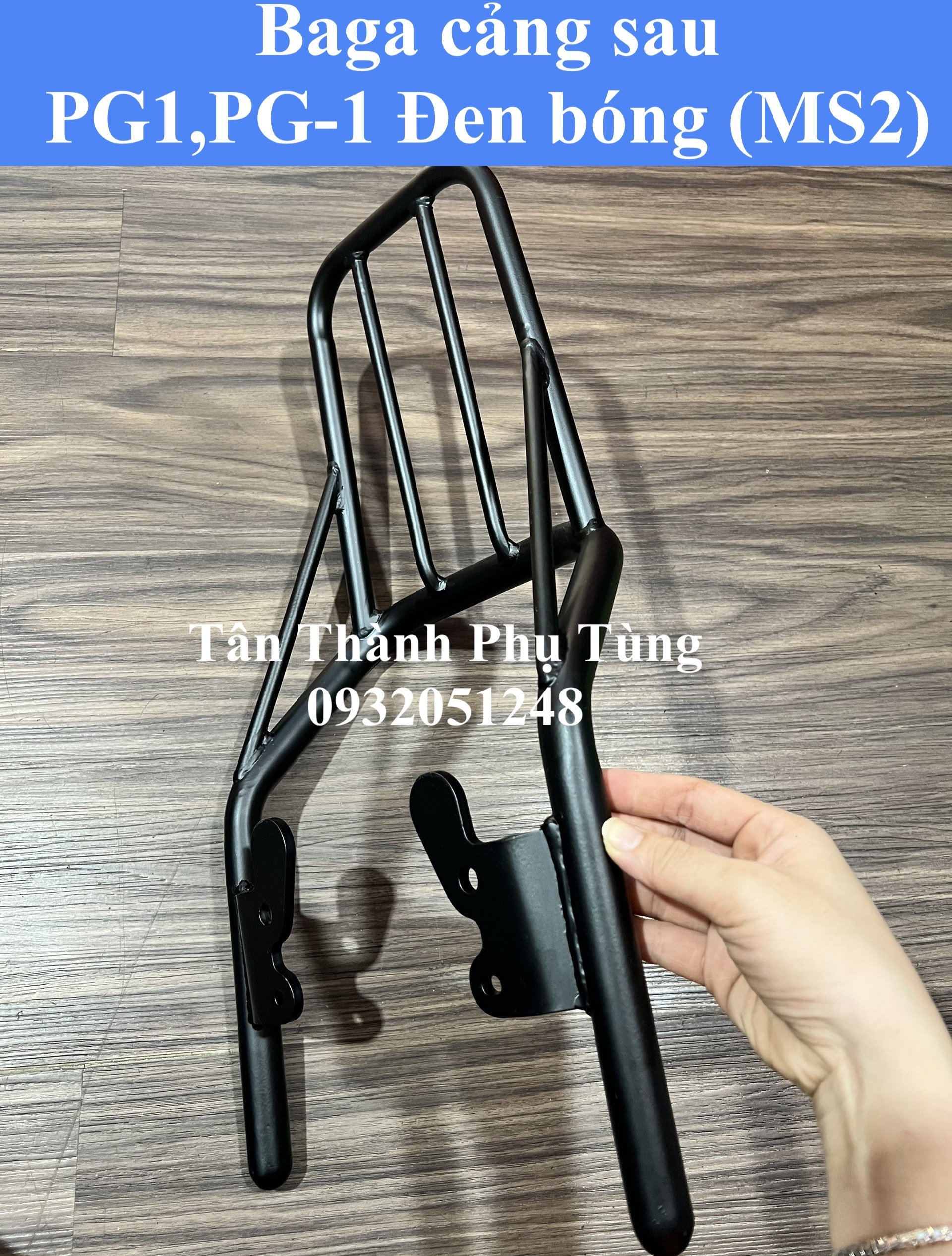 Baga cảng sau PG1,PG-1 Yamaha Đen Bóng (MS02)