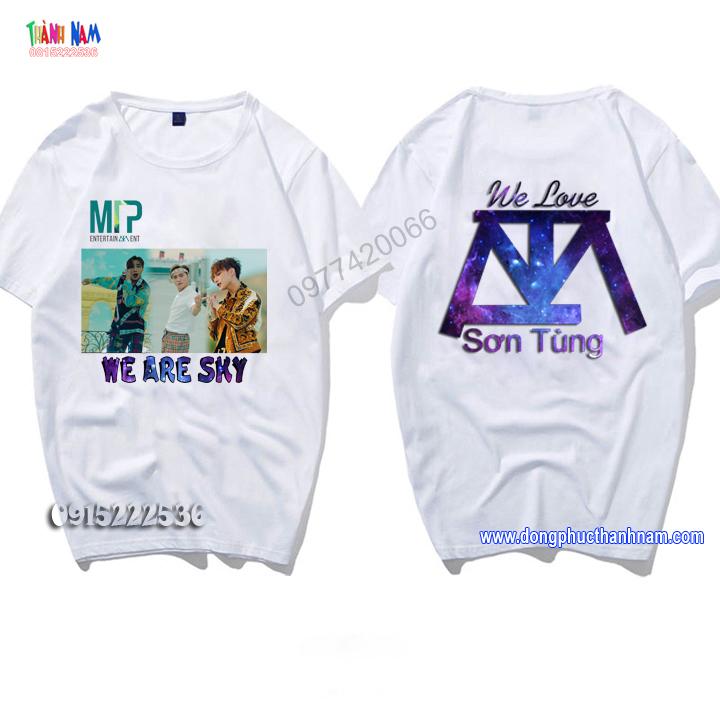 áo thun SƠN TÙNG MTP, áo Phông M-TP, ÁO FAN SKY