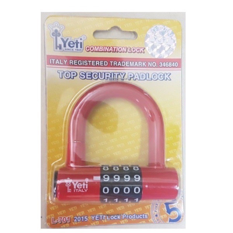 Ổ Khoá Số Chữ U