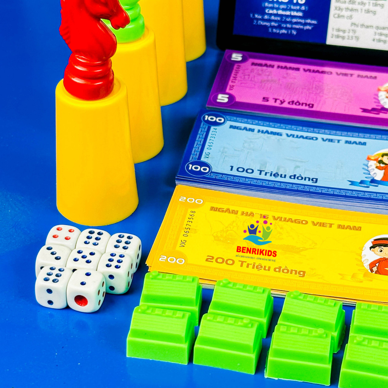 Đồ Chơi Cờ Tỷ Phú Thử Thách Làm Giàu Phiên Bản Mới Board Game Bàn Cờ Tỉ Phú Chính Hãng Phát Triển Tư Duy Cho Bé