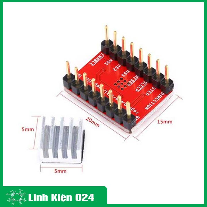 Module điều khiển động cơ bước máy in 3D A4988 Reprap V1