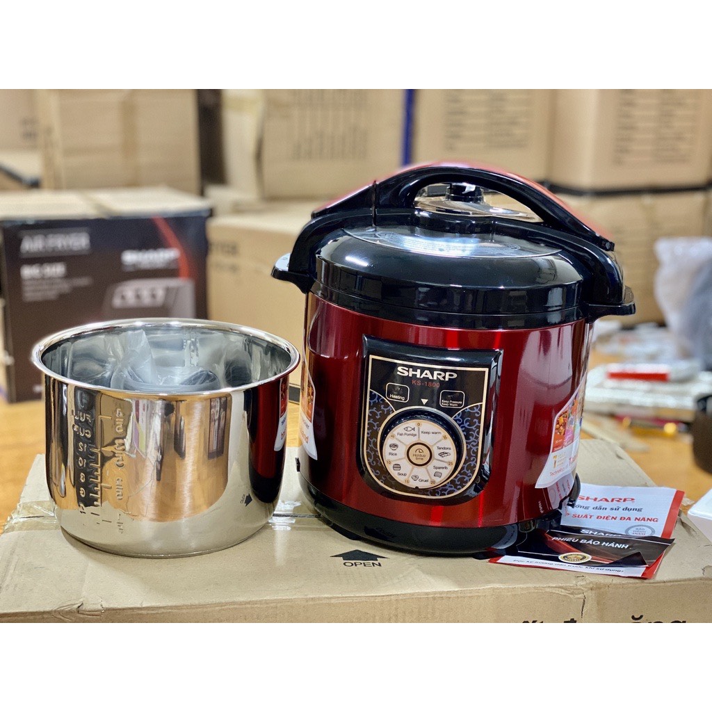 💥Nồi áp suất đa năng Sharp ks-228/180v Thái Lan