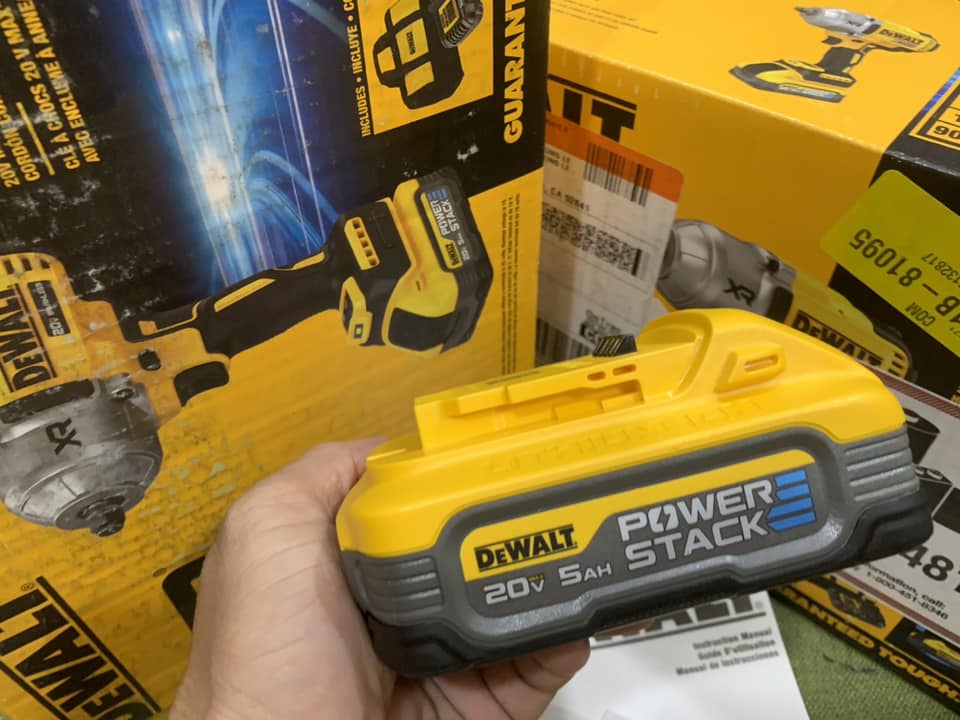 Pin Powerstack Dewalt DCBP520 (20V 5.0 Ah Max)