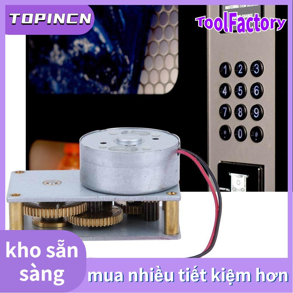 3-12V DC Reversible Metal Gear Box Motor Speed Reduction Motor Zone Valve Motor 27RPM