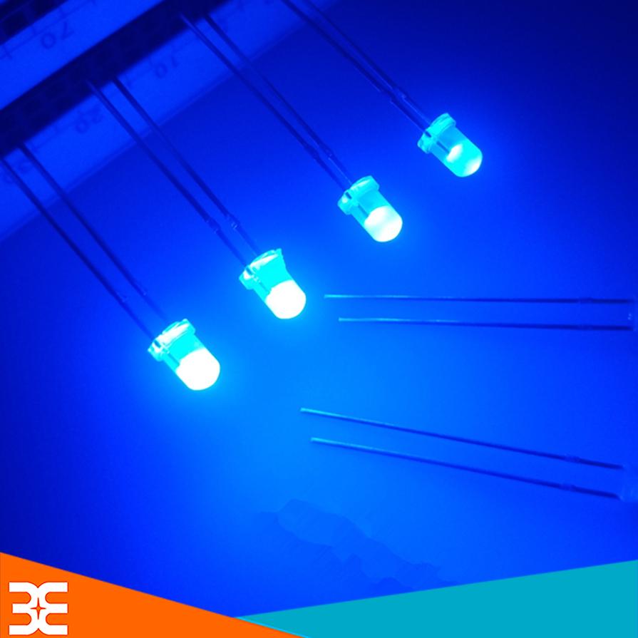 Gói 100 Con Led Đục 3mm - Đỏ