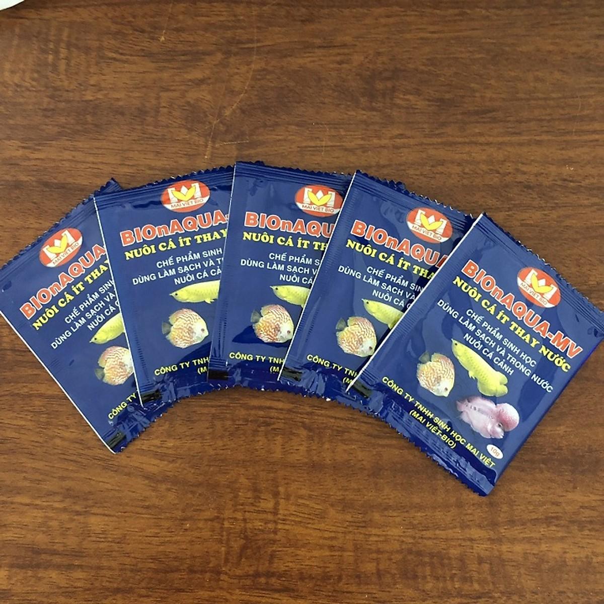 Chế phẩm sinh học, men vi sinh dạng bột Mai Việt (10g/gói)