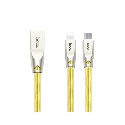 [HCM]Cáp sạc Lightning Hoco U9 cho iPhone/iPad dài 2M dây chống gập siêu bềniPhone 8Plus iPhone X iPhone XS Max