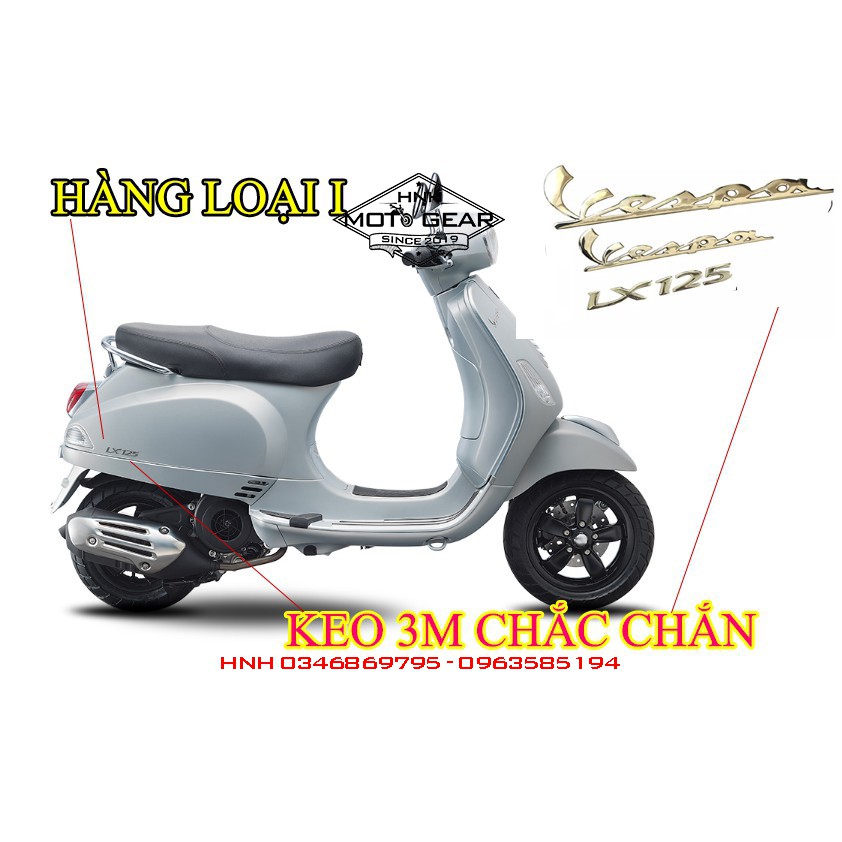 Tem Logo Vespa Lx 150