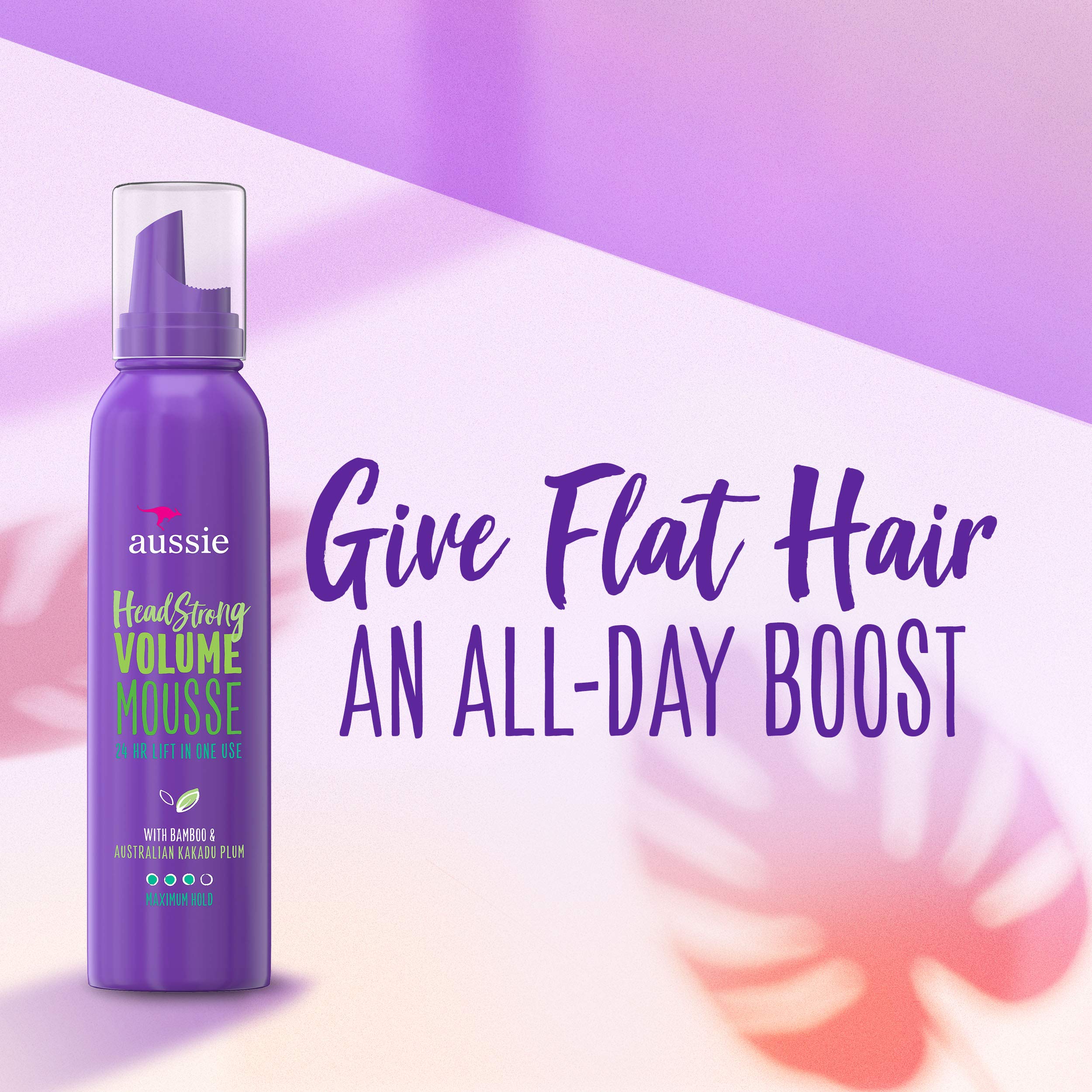 Mousse Aussie Volume và Mousse Aussie Instant freeze tạo kiểu tóc giữ nếp và làm phồng tóc