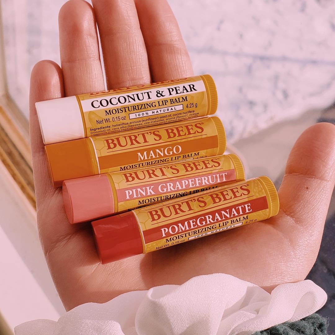 Son Dưỡng Burt Bee Moisturizing Lip Balm (Đầy Đủ Các Mùi)