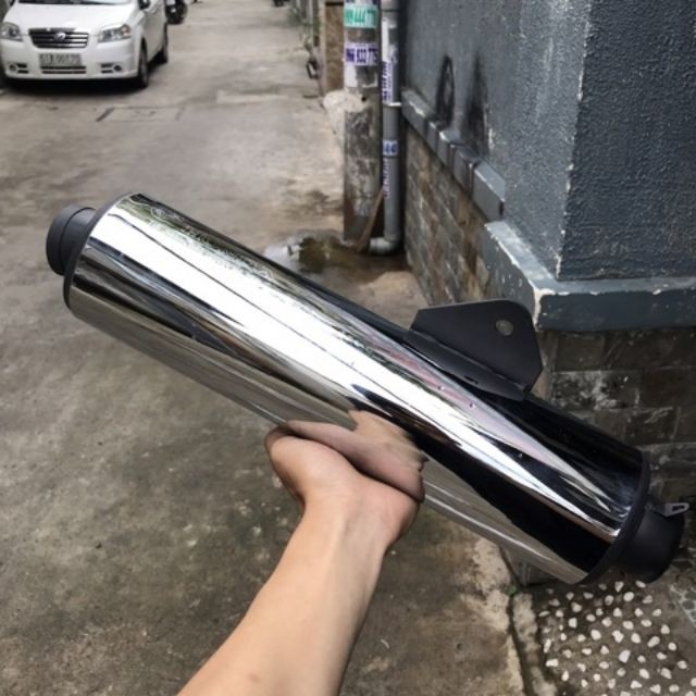 Pô CBR Redleo logo RL Ex150 Winner Sonic Satria Raider