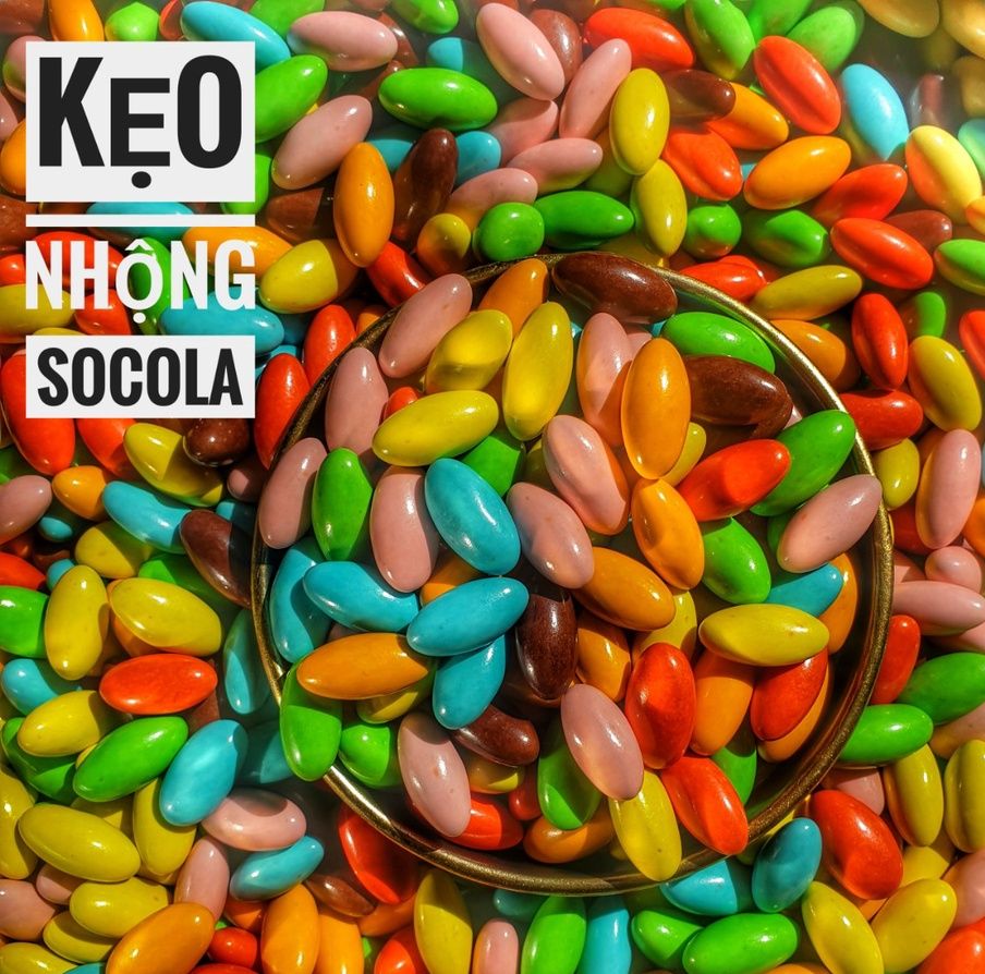 KẸO NHỘNG SOCOLA 200G/500G/1KG
